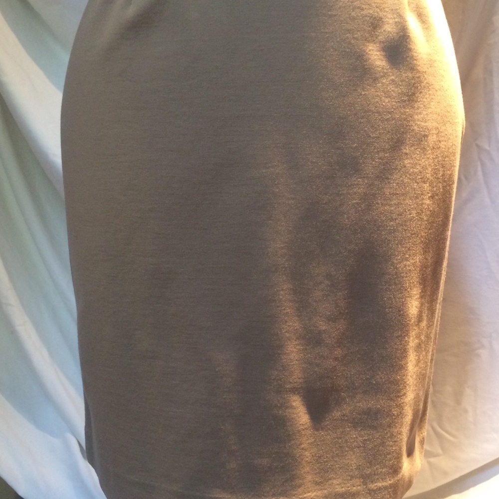 J.Jill tan ponte knit pencil skirt MP